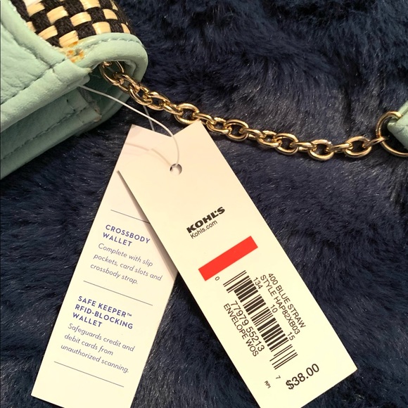 Apt. 9 NWT Safe Keeper RFID-Blocking Crossbody Wallet Handbag - Picture 10 of 10